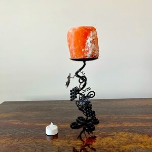 Himalayan Glow natural pin salt lamp, night light, best bedroom, living,kitchen